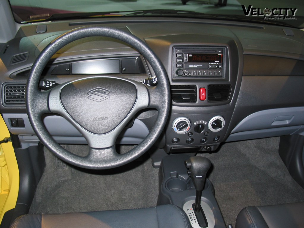 2003 Suzuki Aerio SX instrumentation