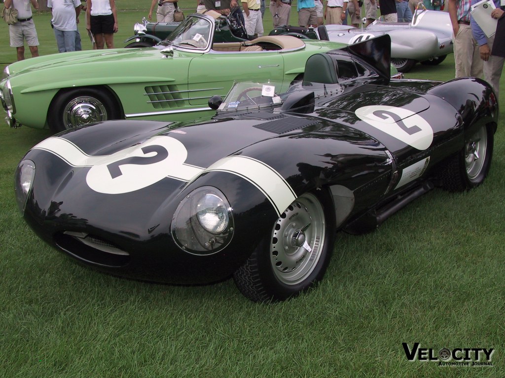 1955 Jaguar D-Type Race Car