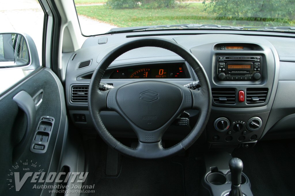 2004 Suzuki Aerio SX Wagon Instrumentation