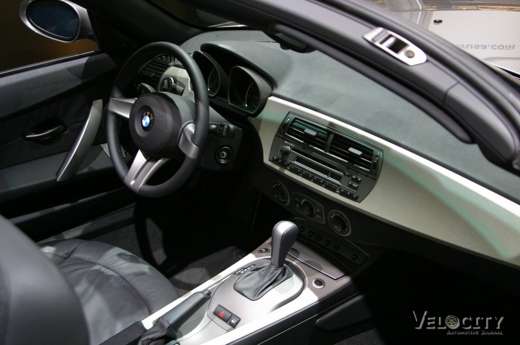 2003 BMW Z4 3.0i interior