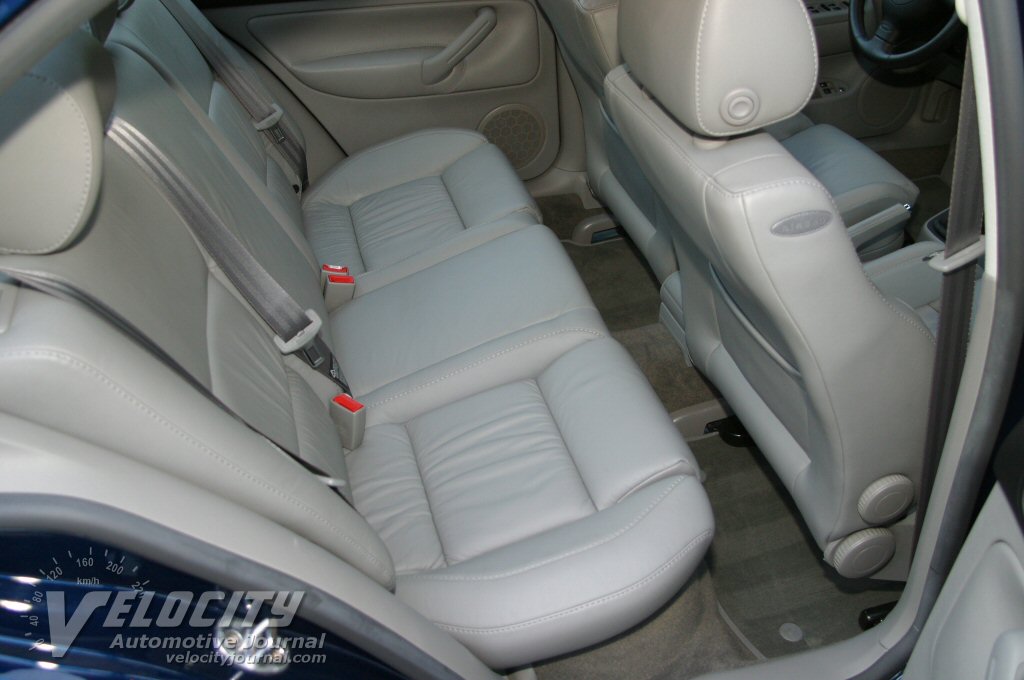2003 Volkswagen Jetta GLI interior, rear seat
