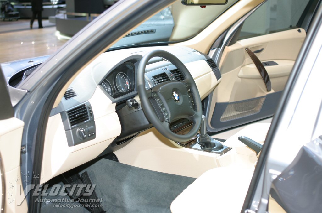 2004 BMW X3 3.0d interior