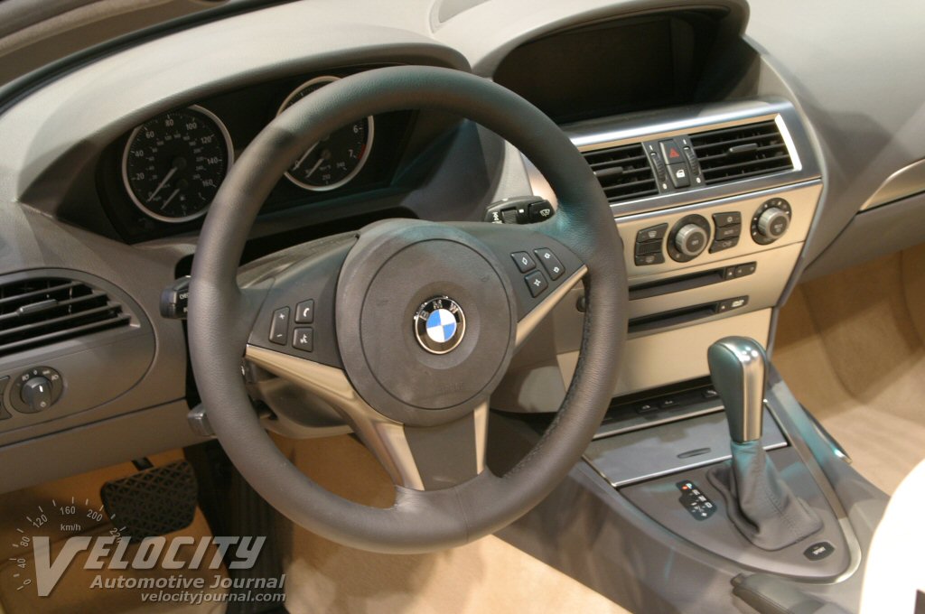 2004 BMW 645Ci convertible Interior