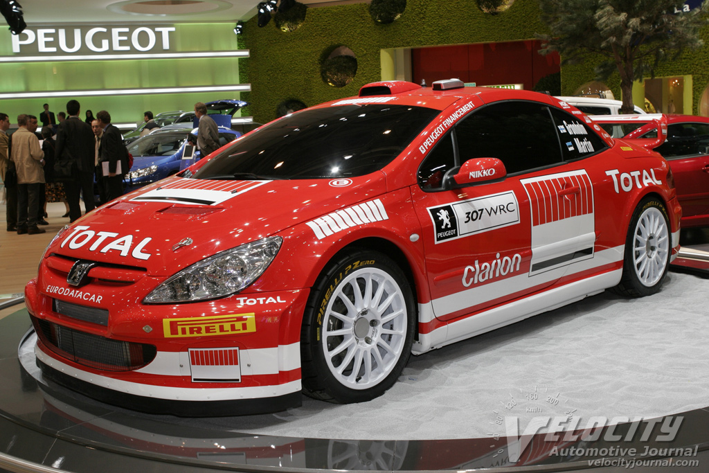 2005 Peugeot 307 WRC car