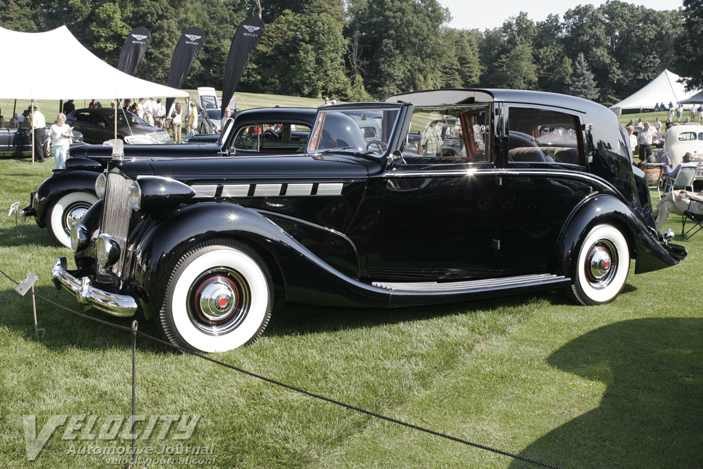 1938 Packard Barker Sedanca Deville
