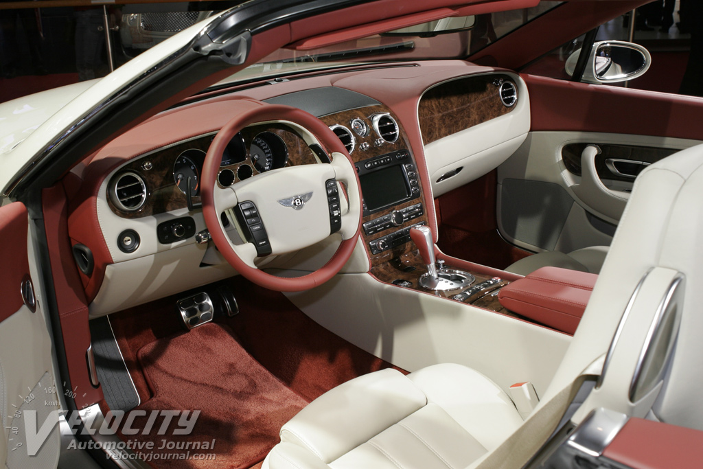2007 Bentley Continental GTC Interior