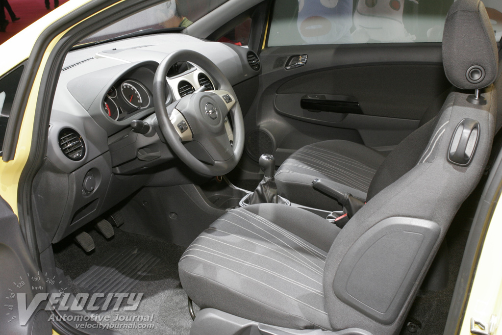 2007 Opel Corsa 3d Interior