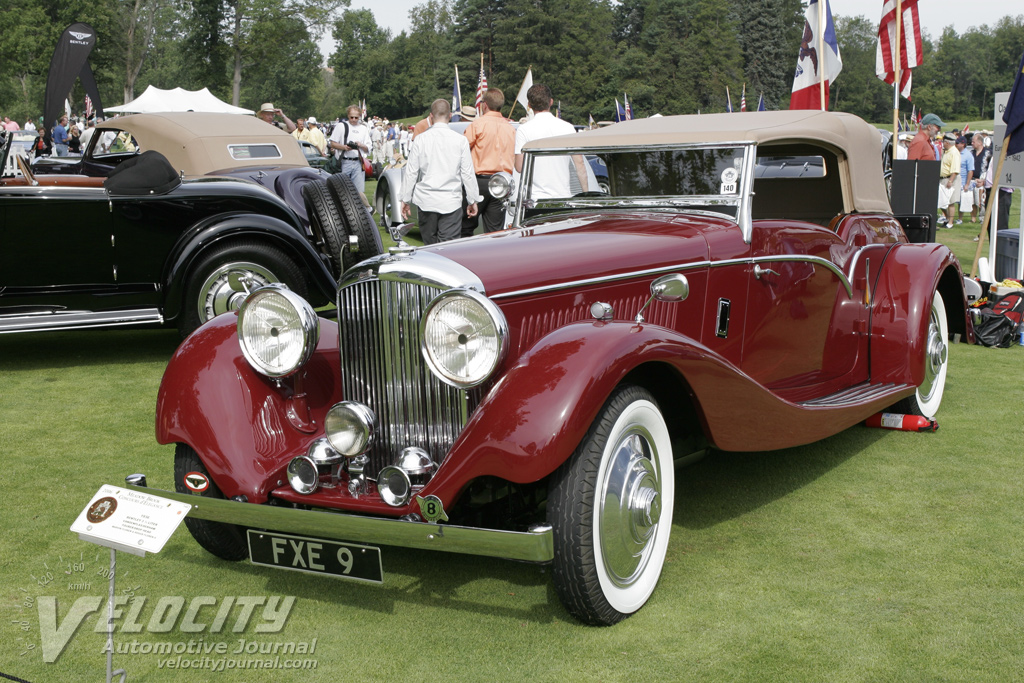 1936 Bentley 3.5 Liter Vandenplas/Derham Tourer