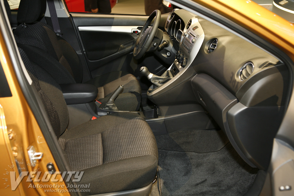 2009 Toyota Corolla Matrix Interior