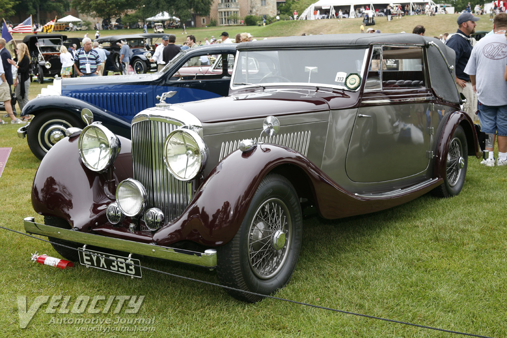 1938 Bentley 4-1/4l Drophead Coupe by Vanden Plas