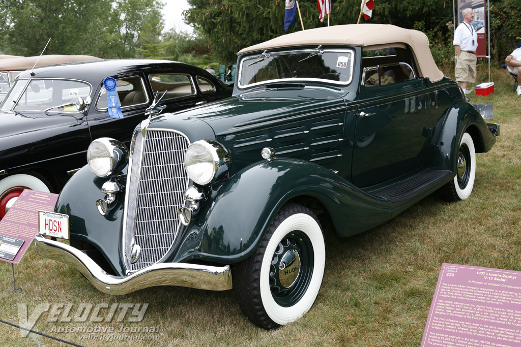 1934 Hudson 8 LT Special convertible coupe