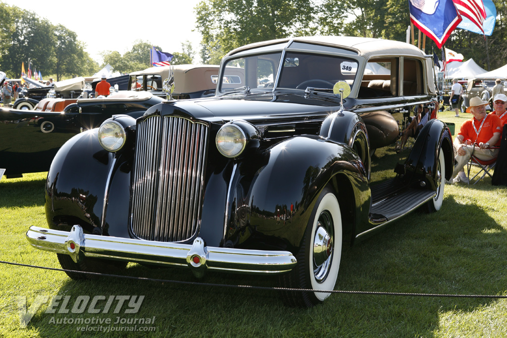 1938 Packard 1607 Touring Cabriolet by Brunn