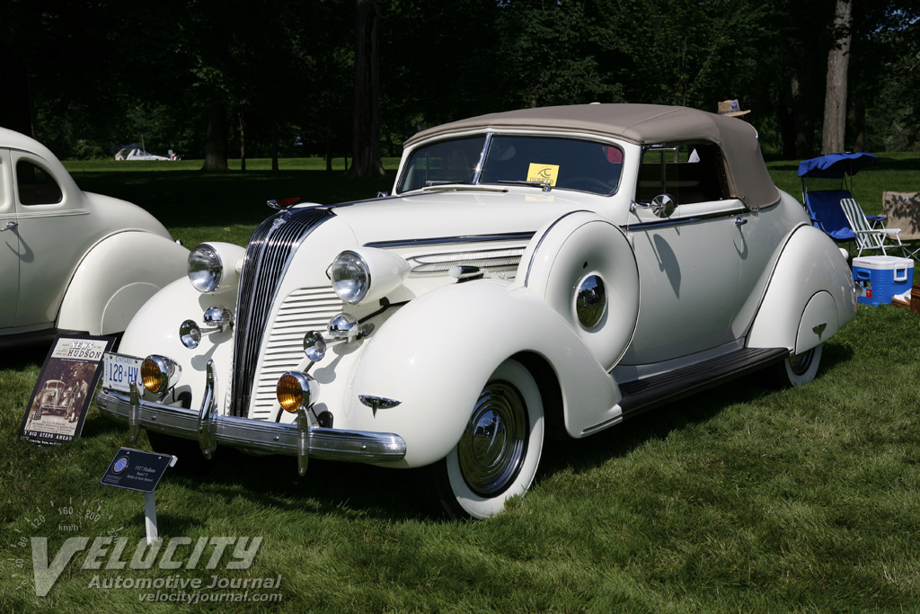 1937 Hudson Series 75 Convertible Coupe