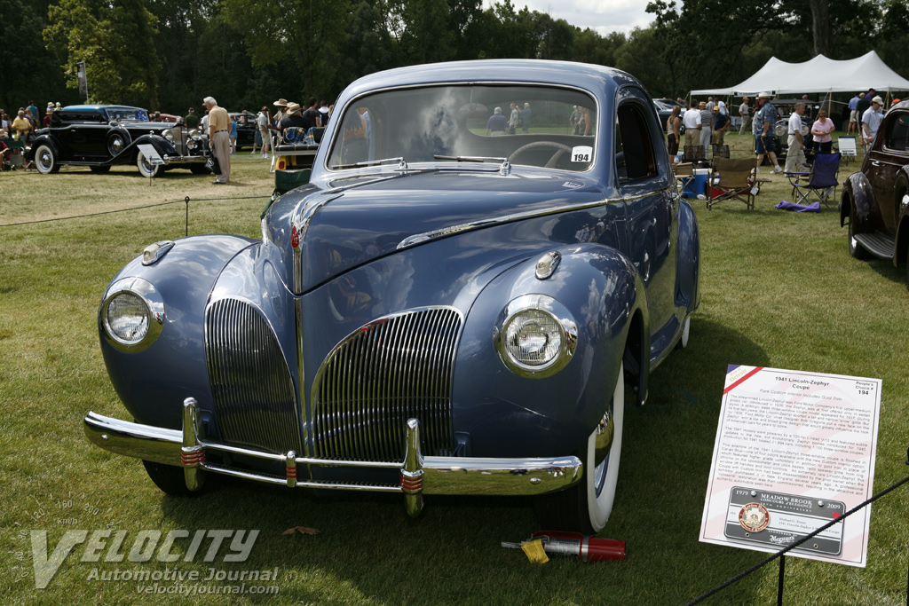 1941 Lincoln Zephyr coupe