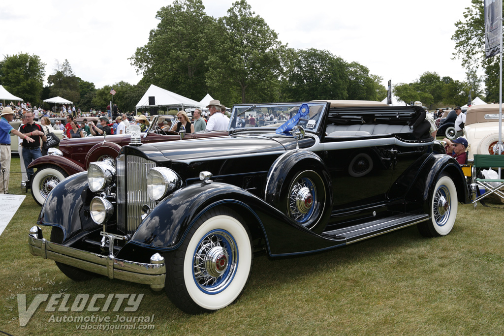 1934 Packard Model 1107 Convertible Victoria by Dietrich