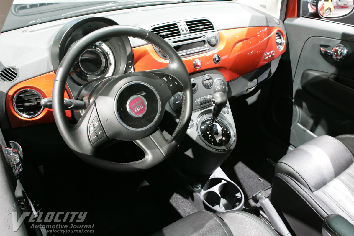 2012 Fiat 500 Interior