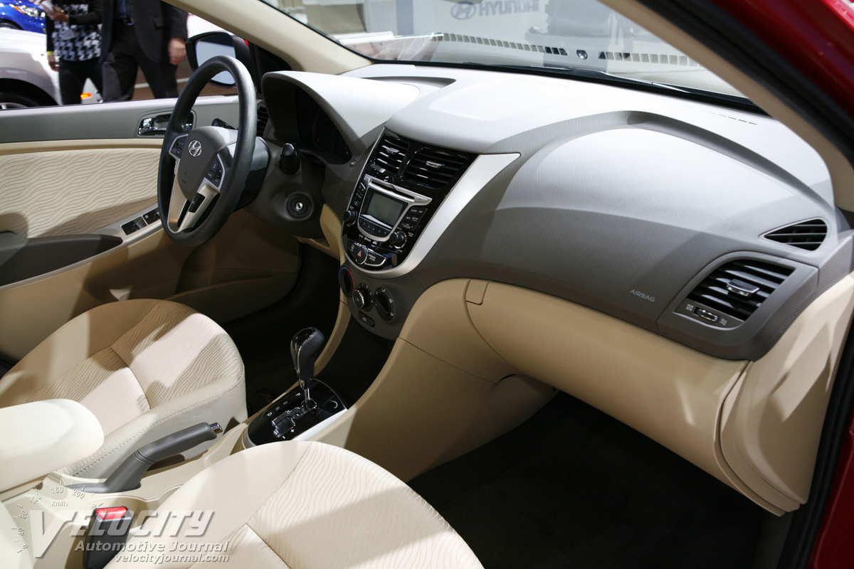2012 Hyundai Accent Interior