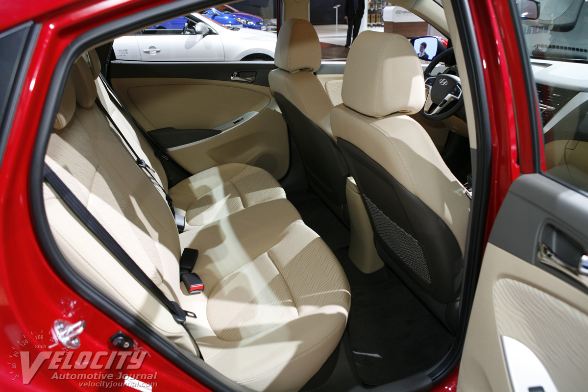 2012 Hyundai Accent Interior