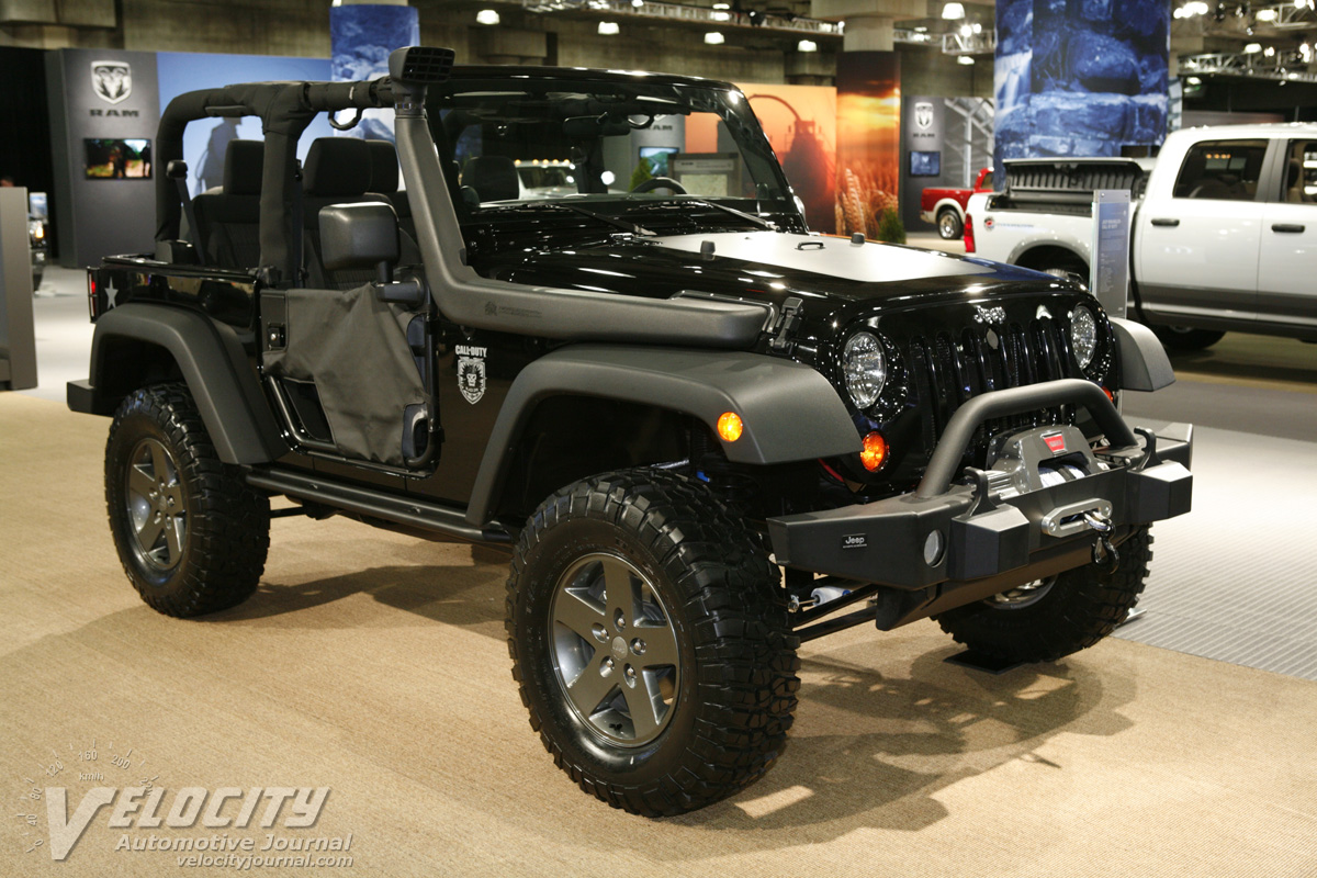 2011 Jeep Wrangler Call of Duty: Black Ops Edition