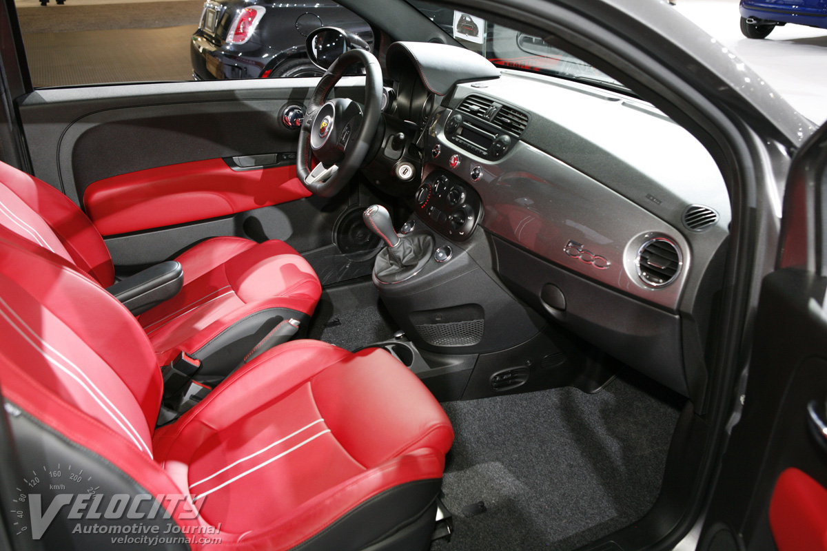 2012 Fiat 500 Abarth Interior