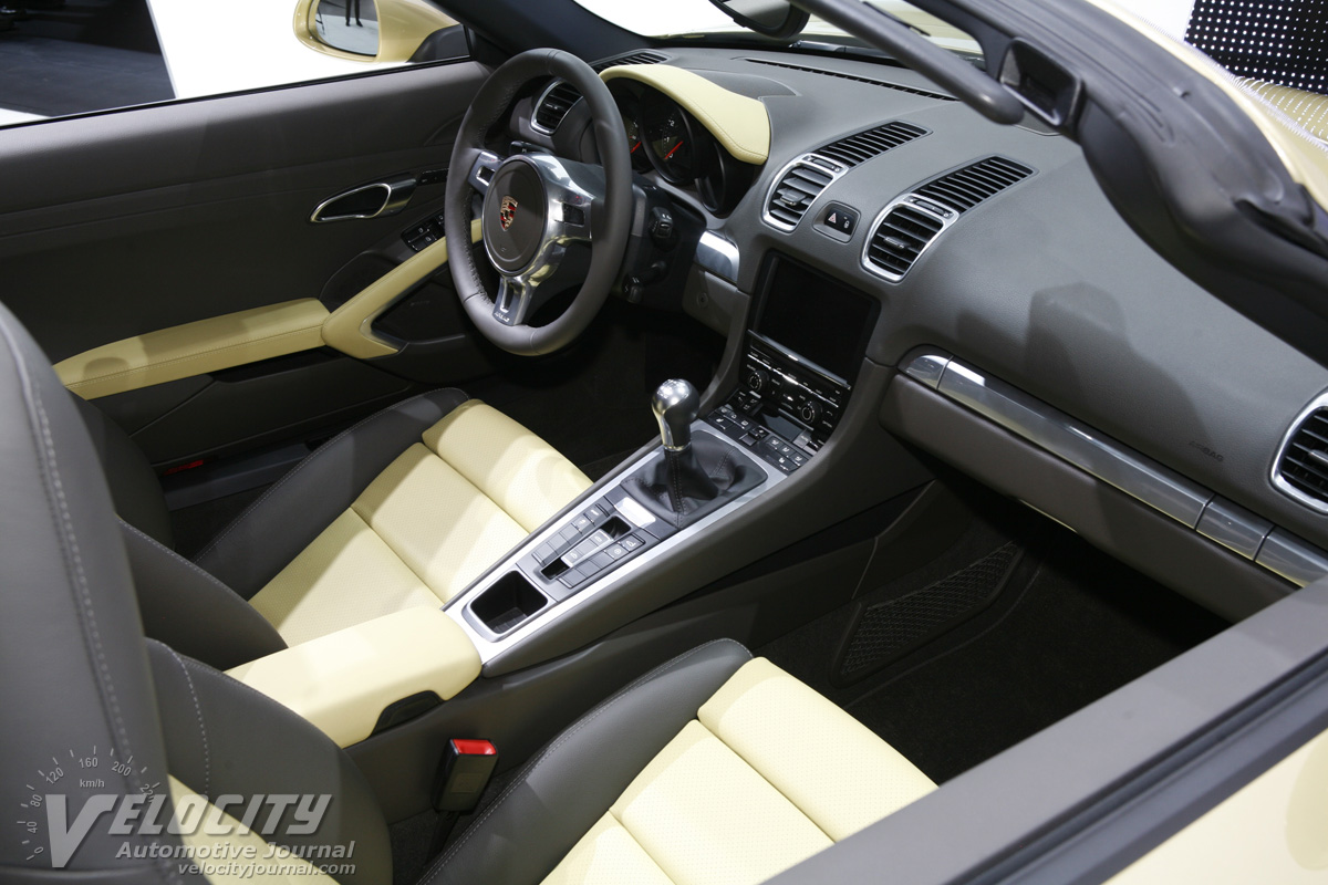 2013 Porsche Boxster Interior