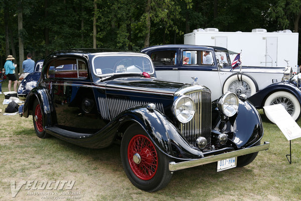 1936 Bentley 4 1/4 litre Pillarless coupe by Gurney Nutting