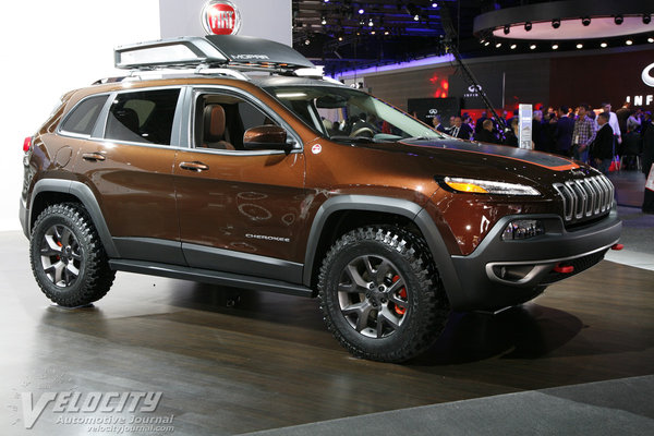 2014 Jeep Cherokee (shown with Mopar accessories)