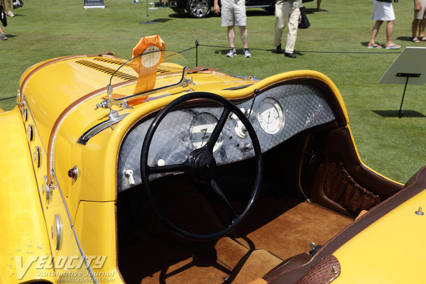 1938 Peugeot 402 Roadster by Pourtout Interior