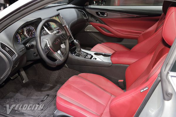 2017 Infiniti Q60 Coupe Interior