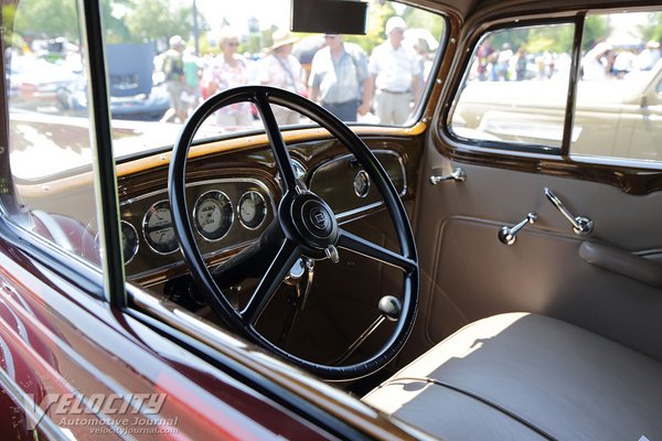 1935 Buick Series 90 96S 2d Sport Coupe Interior