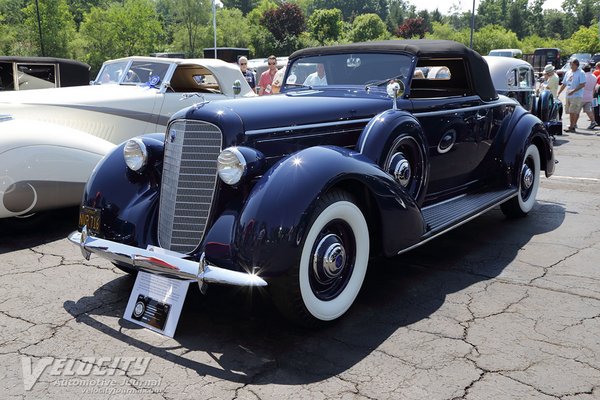 1936 Lincoln Model K Convertible Coupe by LeBaron