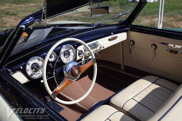 1951 Fiat 1400 Vignale Cabriolet Interior
