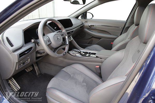 2022 Hyundai Sonata N Line Interior