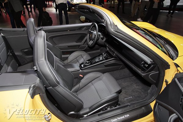 2023 Porsche 911 Turbo S Cabriolet Interior