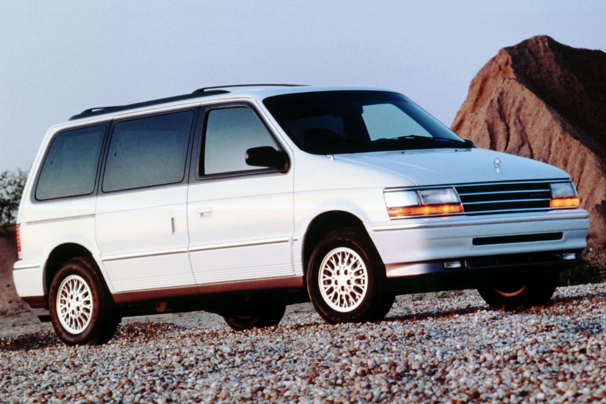 93 plymouth voyager hood release