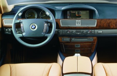 2002 BMW 7-Series instrumentation