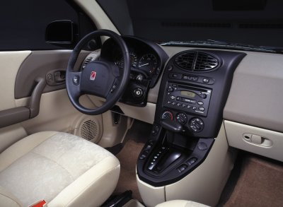 2002 Saturn SUV interior
