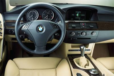 2004 BMW 5-Series instrumentation