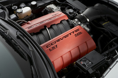 2007 Chevrolet Corvette Z06 Ron Fellows ALMS GT1 Champion Special Edition Engine