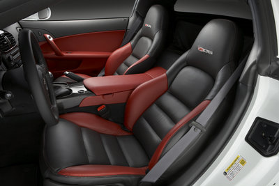 2007 Chevrolet Corvette Z06 Ron Fellows ALMS GT1 Champion Special Edition Interior