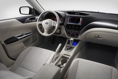 2008 Subaru Impreza Sedan Instrumentation