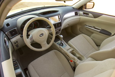 2008 Subaru Impreza Wagon Instrumentation