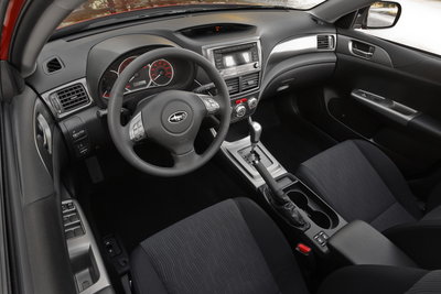 2009 Subaru Impreza Sedan Interior