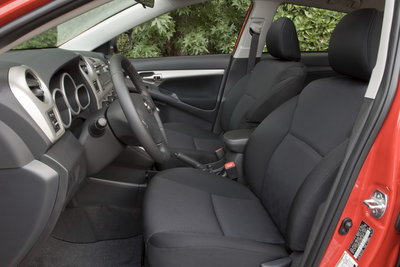 2009 Toyota Corolla Matrix S Interior