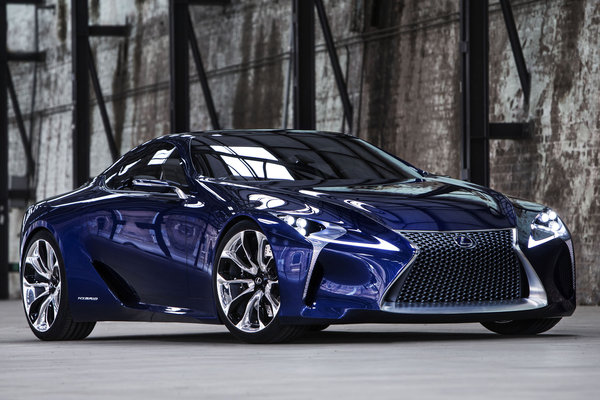 2012 Lexus LF-LC Blue
