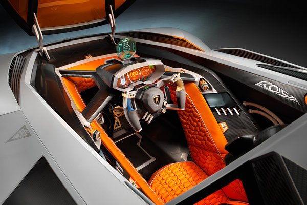 2013 Lamborghini Egoista Interior