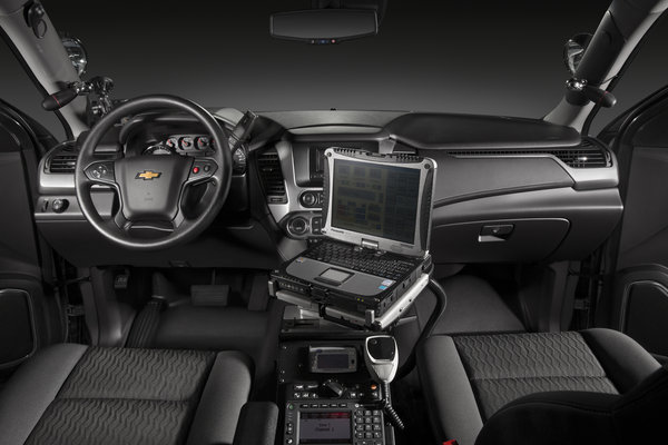 2013 Chevrolet Tahoe Police Interior