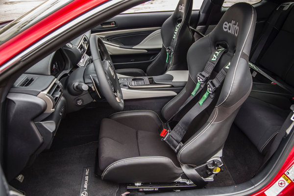 2014 Lexus RC 350 F Sport by Gordon Ting / Beyond Marketing Interior
