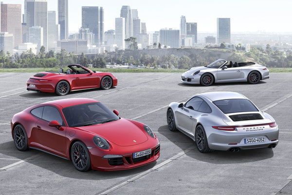 2015 Porsche 911 Carrera GTS Coupe and Cabriolet