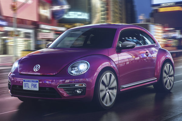 2015 Volkswagen Beetle Pink Color Edition